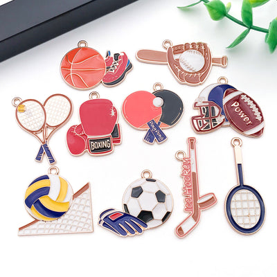Printed detail graphic for the assorted shape charms
