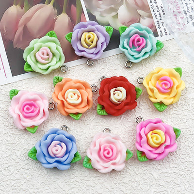 Printed detail graphic for the flower charms