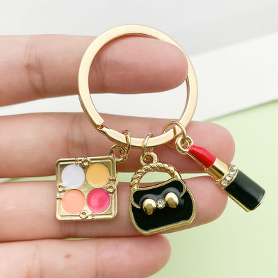 Image 1 showing fashion accessory keychains shown in the product image.