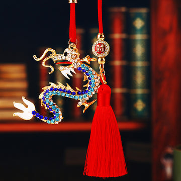 Mixed Jeweled Dragon Vehicle Hanging Ornaments in Twenty Three Styles