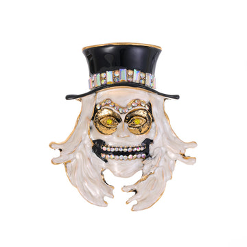 Clown Metal Brooch Pin for Jackets and Lapels Pictured Design