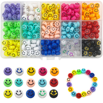 Colorful Bead Glossy Beads with 19 Listed Options for DIY Jewelry Making