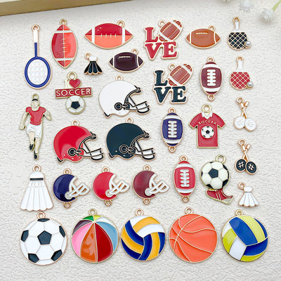 Printed detail graphic for the assorted shape charms