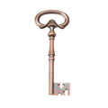 Skeleton Key Metal Charm 3 Finish Options Craft Supply view 7