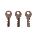 Assorted Mini Key Metal Charm Pendant in 6 Finishes for DIY Jewelry view 8