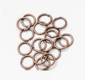 Closed Metal Jump Rings in Multiple Metal Finishes for Jewelry Making view 4