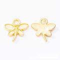 Small Dragonfly Metal Charms In Six Finishes Jewelry Findings view 8