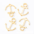 Nautical Anchor Metal Charm in 8 Distinct Finishes for Jewelry Making view 7