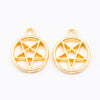 Gold Tone Circle