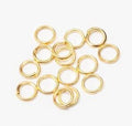Closed Metal Jump Rings in Multiple Metal Finishes for Jewelry Making view 5