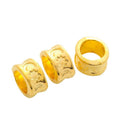 Moon and Star Large Hole Bead in Five Metal Finishes view 7