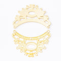 Oval Tag Multi-Loop Metal Connector Components in 4 Finishes view 8