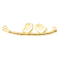 Lovebirds Branch Connector Metal Pendant for Jewelry Making view 7