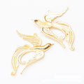 Sweeping Phoenix Bird Charm In 4 Metal Finishes For Jewelry Making view 8
