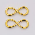 Infinity Link Connectors in Four Smooth Metal Finishes view 7