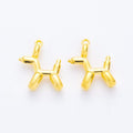 Balloon Dog Metal Charms in Five Polished Finishes view 7
