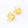 Bow Bail Bead Metal Jewelry Components in 8 Distinct Finishes view 8