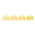 Open Book Metal Pendant Charms in 6 Distinct Finishes view 7