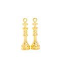Chess King Charm In 3 Metal Finishes For Jewelry Making view 7