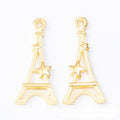 Vintage Eiffel Tower Charms in Multiple Finishes for Jewelry Making view 8