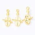 Bowed String Instrument Metal Charm in Four Finishes view 7