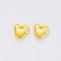 Chinese Zodiac Rooster Metal Charms in 4 Pictured Finishes view 7