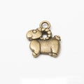 Chinese Zodiac Animal Metal Charms in Antique Bronze and Silver view 12