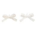 Lace Bow Metal Pendant Charms in 9 Distinct Finishes view 8
