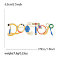 Alloy Letter Medical Charm Brooch Pin For Shirts And Suits view 4