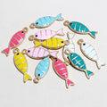 23x7mm Gold Zinc Alloy Charm Pendant for DIY Necklace Bracelet Jewelry Making view 2