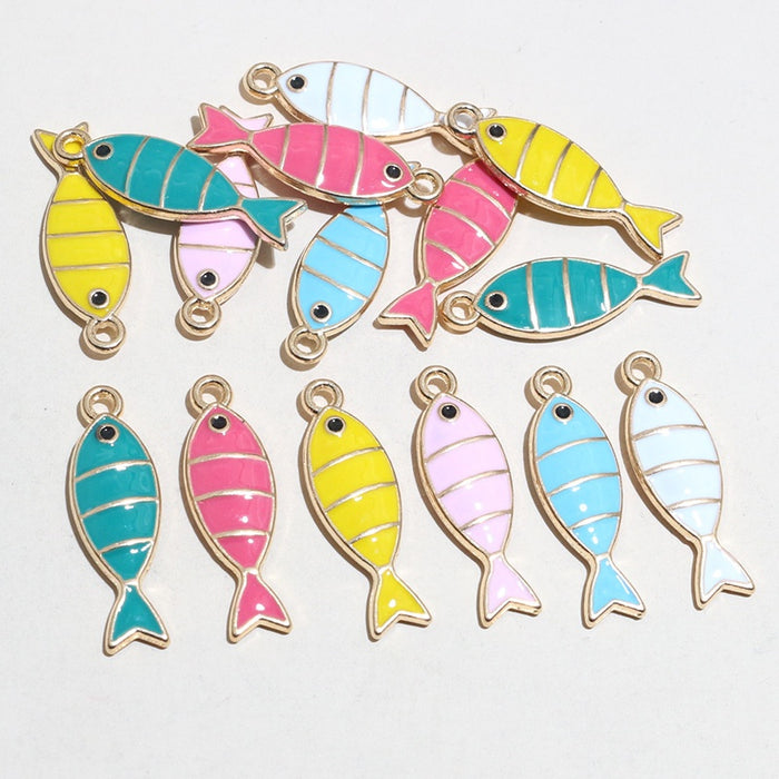23x7mm Gold Zinc Alloy Charm Pendant for DIY Necklace Bracelet Jewelry Making