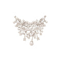 French Vintage Zircon Butterfly Faux Pearl Brooch Light Luxury Elegant Women's Apparel Pin view 5