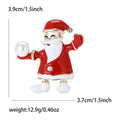 Alloy Santa Claus Christmas Brooch For Coat Lapel Holiday Gifts view 4