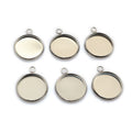 12mm Gold Zinc Alloy Charm Pendant No.953308 for DIY Necklace Bracelet Jewelry Making view 4