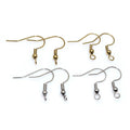 100pcs Stainless Steel Vacuum Gold Plated Ear Hooks For DIY Earrings Jewelry Accessories view 5