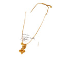 Gold Plated Copper Zircon Flower Necklace Light Luxury Minimalist Everyday Clavicle Chain view 5