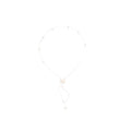 Korean Zircon Firework Flower Faux Pearl Sweater Necklace Elegant Old Money Choker For Women view 5