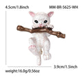 Alloy Enamel Cute Cat Brooch For Cartoon Clothing Decoration view 5