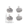 Antique Silver Zinc Alloy Charm Pendant No.663277 for DIY Necklace Bracelet Jewelry Making view 1