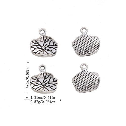 Antique Silver Zinc Alloy Charm Pendant No.663277 for DIY Necklace Bracelet Jewelry Making