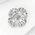 Alloy Glass Rhinestone Brooch Pin For Women's Clothing Accessories view 4