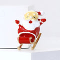 Alloy Christmas Brooch Pin For Coats Kids Gifts And Accessories view 2