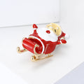 Alloy Christmas Brooch Pin For Coats Kids Gifts And Accessories view 3