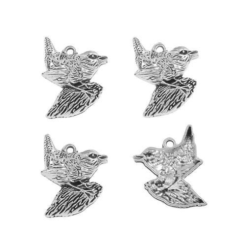 Antique Silver Zinc Alloy Charm Pendant No.337966 for DIY Necklace Bracelet Jewelry Making