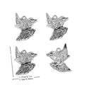 Antique Silver Zinc Alloy Charm Pendant No.337966 for DIY Necklace Bracelet Jewelry Making view 1