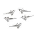 Antique Silver Zinc Alloy Charm Pendant No.909554 for DIY Necklace Bracelet Jewelry Making view 2