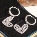 Sweet Heart Shape Earrings For Women, Simple Versatile Trendy Fashion Ear Jewelry view 3