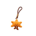 Flocked Plush Horse Pendant Necklace Minimalist Bag Charm Keychain For Everyday Style view 5