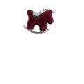 Rhinestone Flocked Resin Horse Brooch, New Chinese Retro Zodiac Animal Pin For Women's Fashion Accessories view 5