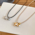 Light Luxury Faux Pearl Zircon Enamel Pony Horse Sweater Necklace Sweet Cool Zodiac Choker view 2